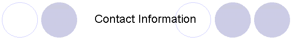 Contact Information